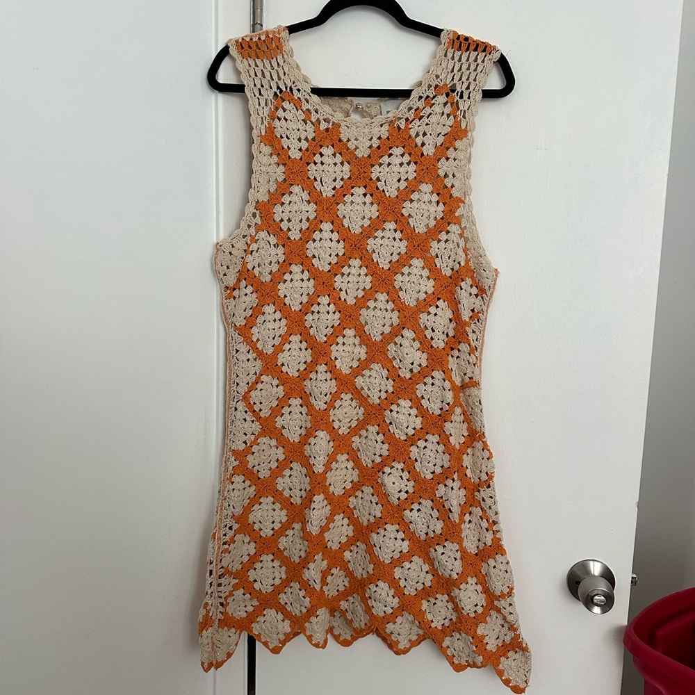 Maeve by Anthropologie Crochet Dress
